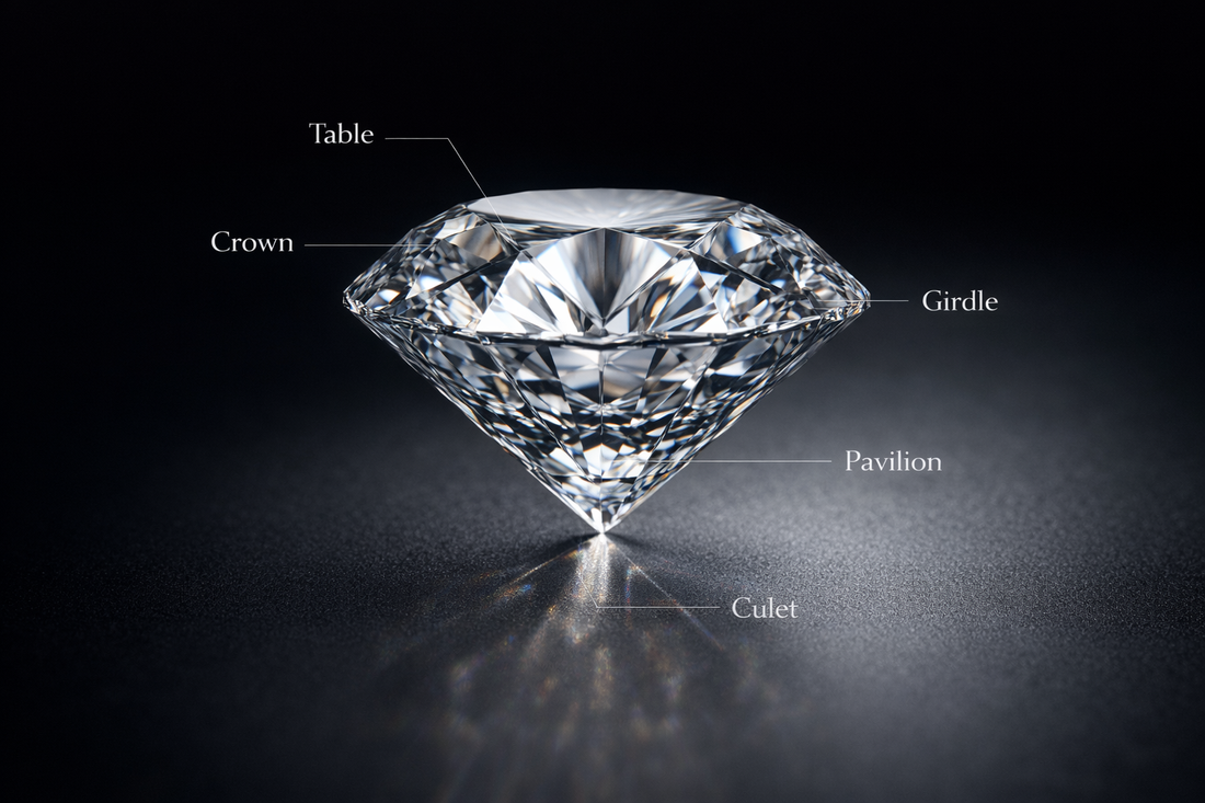 Anatomy of a Diamond — Understanding Every Part That Creates the Sparkle