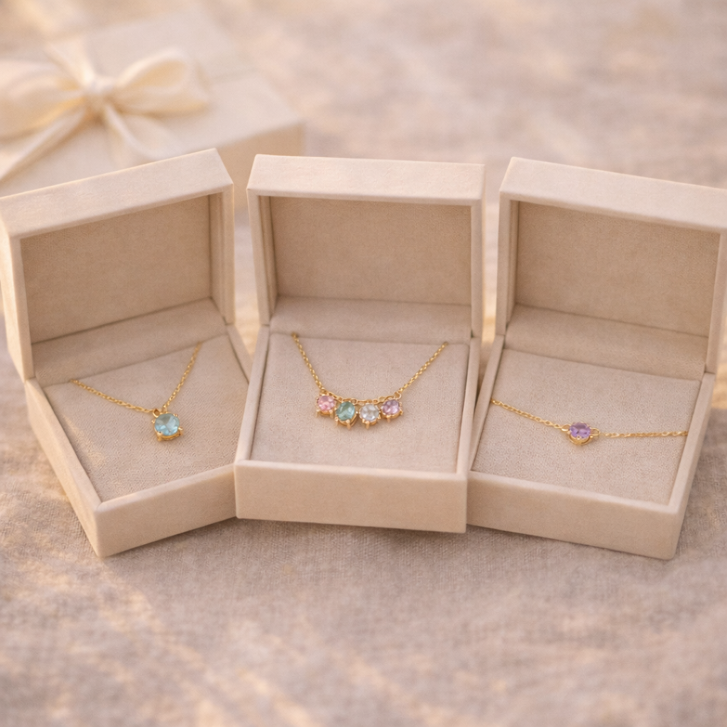 🎁 3 Birthstone Jewelry Gifts That Always Land (Even if She’s Picky)