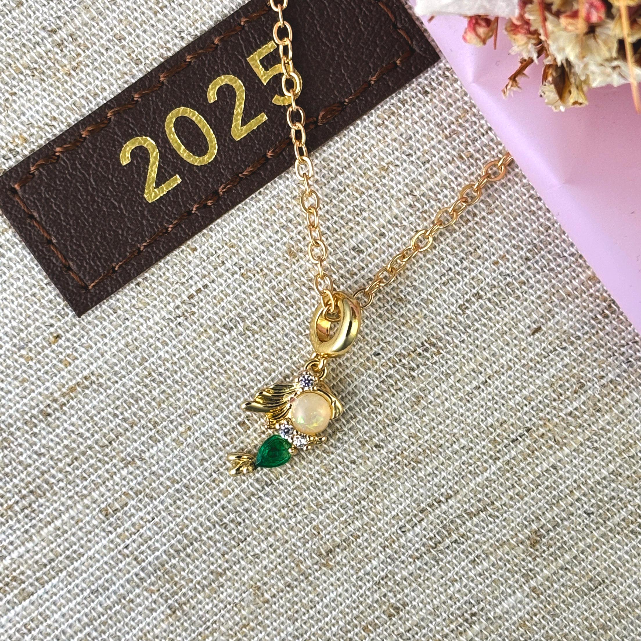 Ariel Inspired Fairy Tale Princess Necklace by Stella Amore