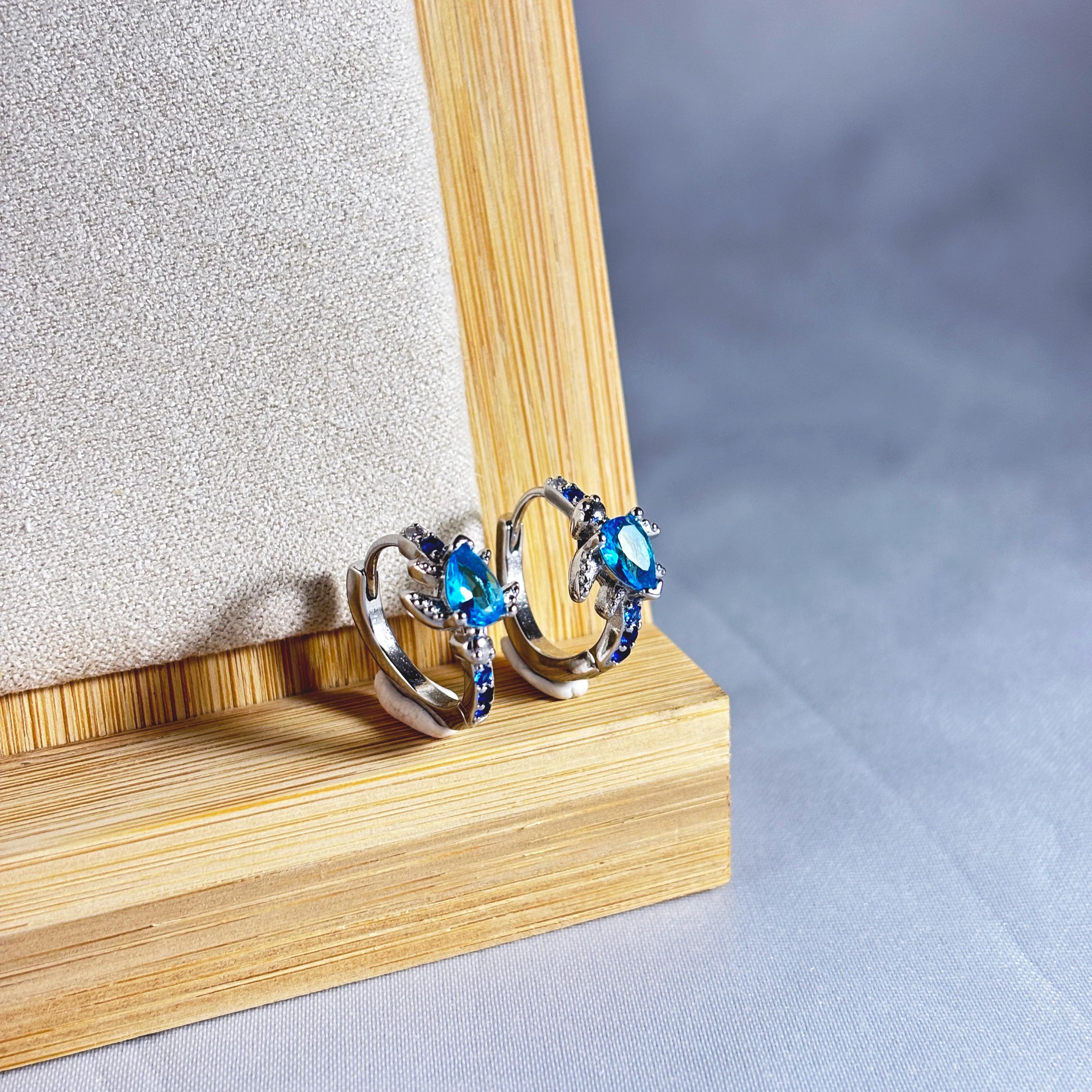 Sea Turtle Hoop Earrings by Stella Amoré