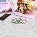 Dainty Star & Moon Hoop Earrings by Stella Amoré