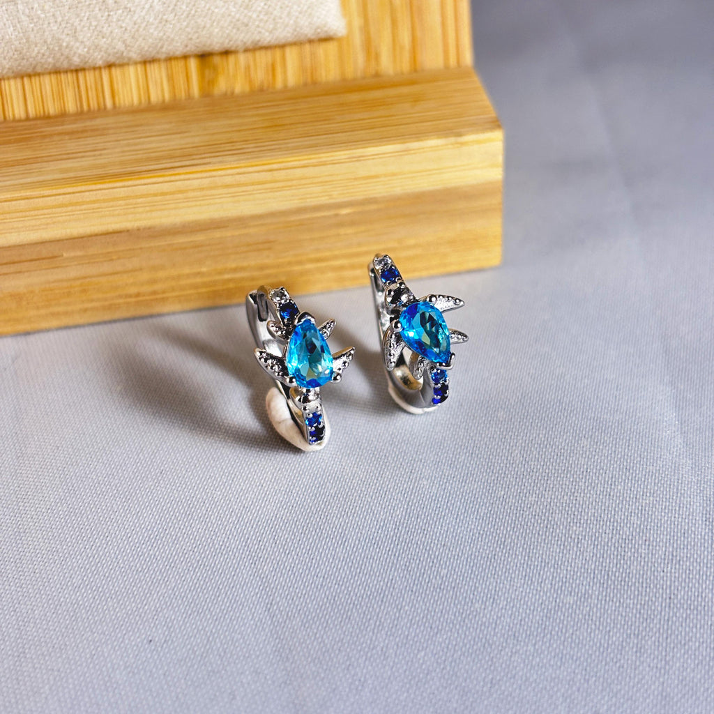 Sea Turtle Hoop Earrings by Stella Amoré