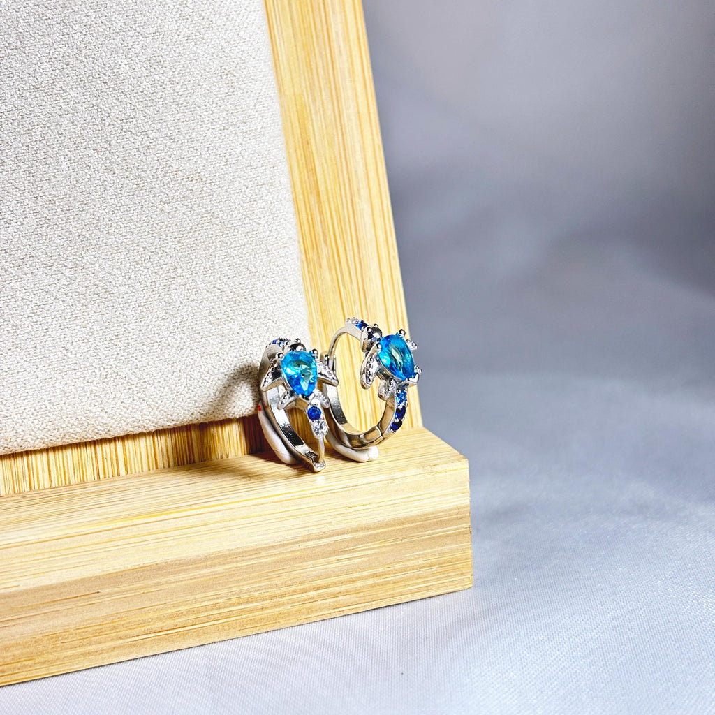 Sea Turtle Hoop Earrings by Stella Amoré