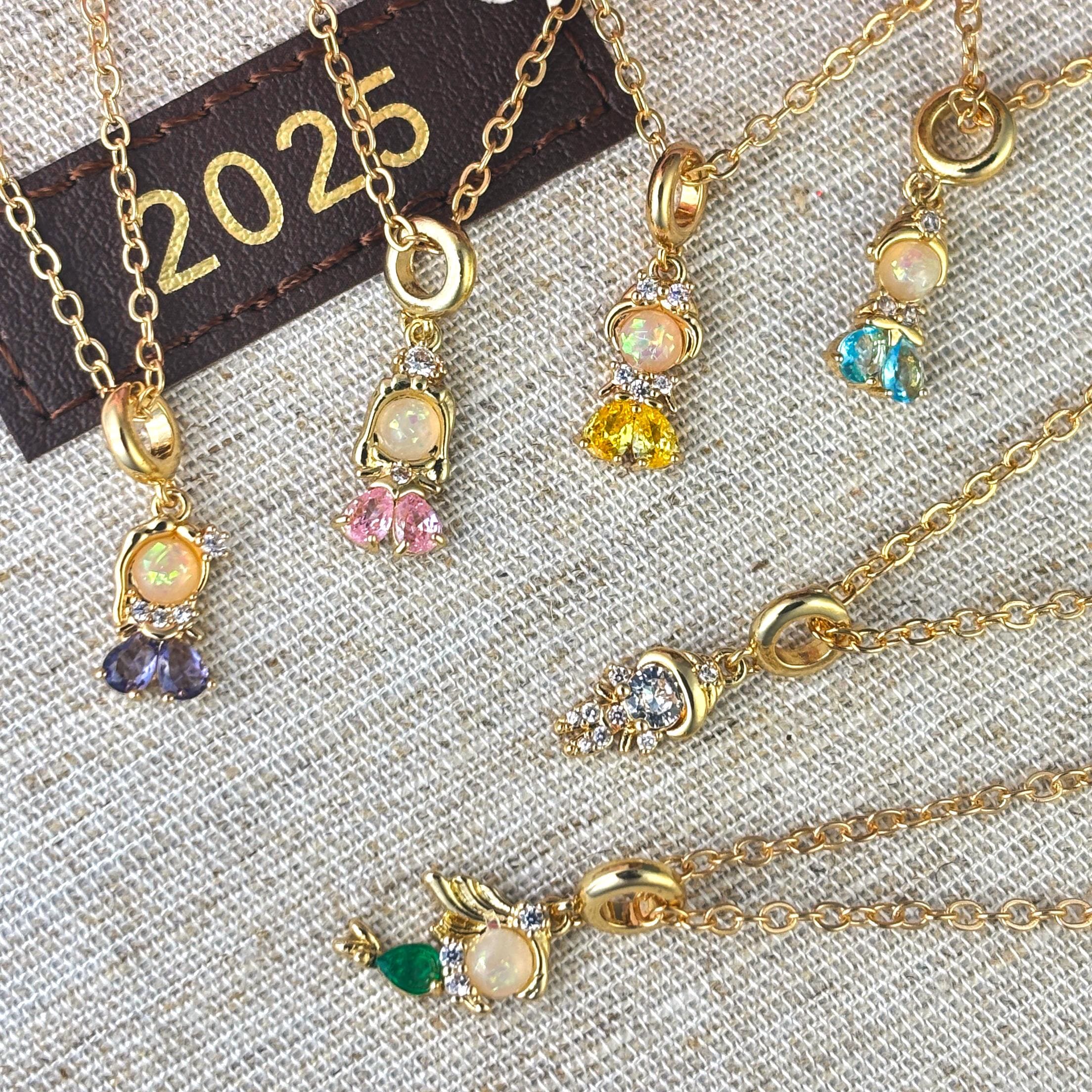 Ariel Inspired Fairy Tale Princess Necklace by Stella Amore