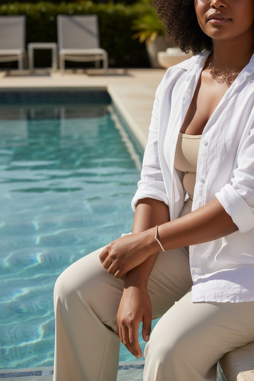 Wishbone Bangle Bracelet • V Shape CZ Minimalist Cuff • Stackable Gold Bracelet • Gift for Her