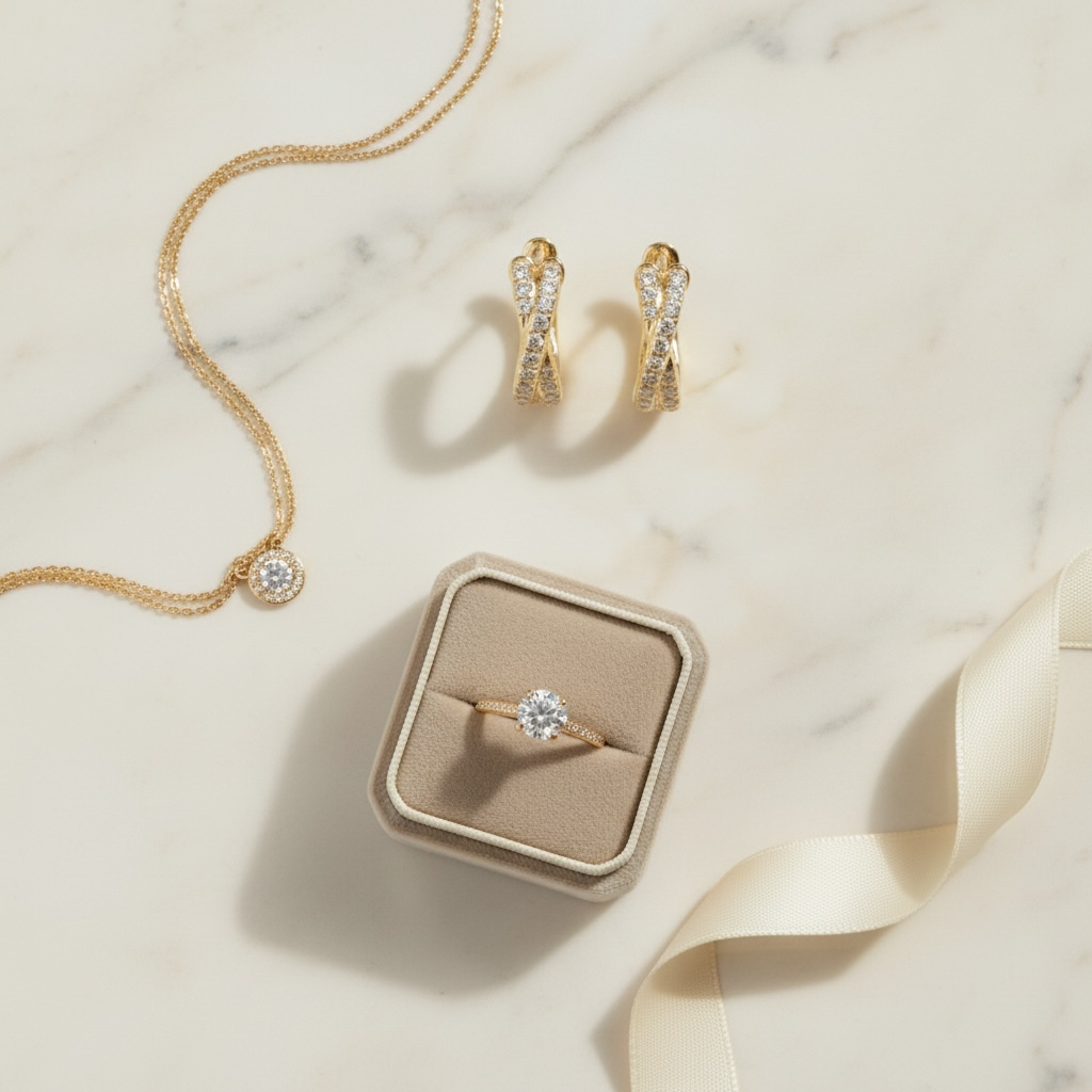 Criss Cross CZ Huggie Hoop Earrings | Sterling Silver or 18K Gold | Dainty Everyday Hoops