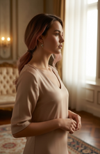 Hummingbird Earrings Sterling Silver | Flying Bird Earrings with Emerald Accent | Nature Jewelry Gift