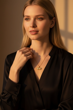 Clam necklace | Gold Oyster Necklace | Pearl Sea Shell | Dainty Beach Jewelry | Summer Necklace