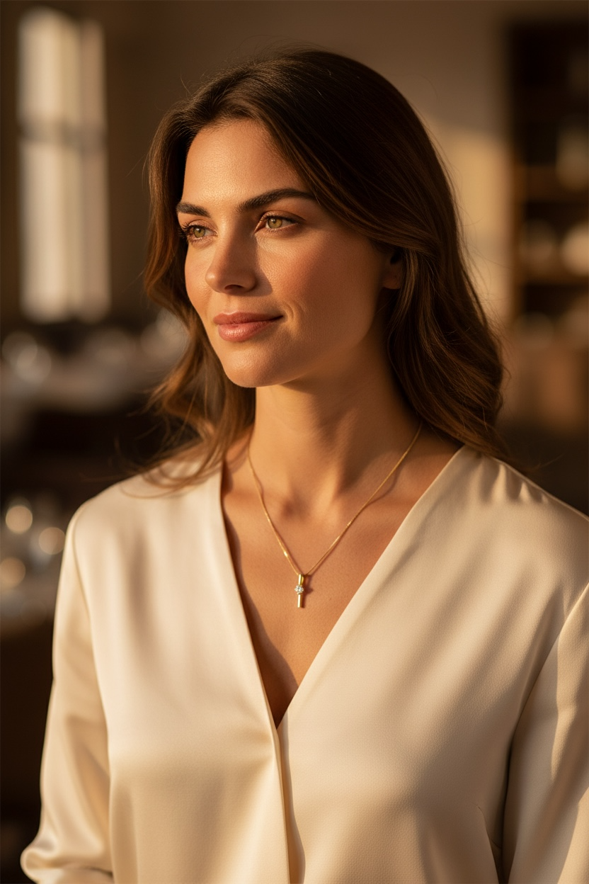 Moissanite Vertical Bar Necklace | Dainty Gold or Silver Solitaire Pendant | Minimalist Sterling Silver Diamond Necklace