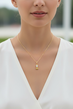 Princess Necklace - Dainty Disney Inspired Jewelry, Perfect Gift for Kids & Adults, Ariel & Rapunzel Charm