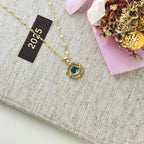 Celestial Galaxy Night Sky Star Moon Necklace by Stella Amoré