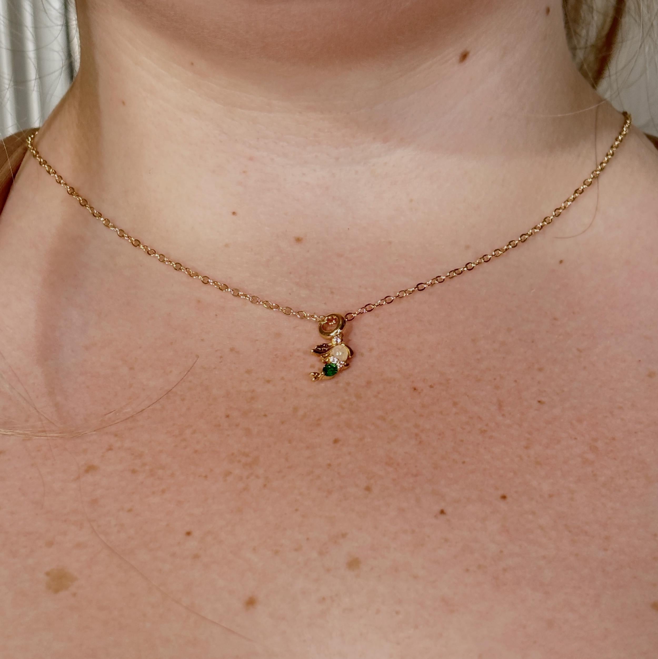 Ariel Inspired Fairy Tale Princess Necklace by Stella Amore