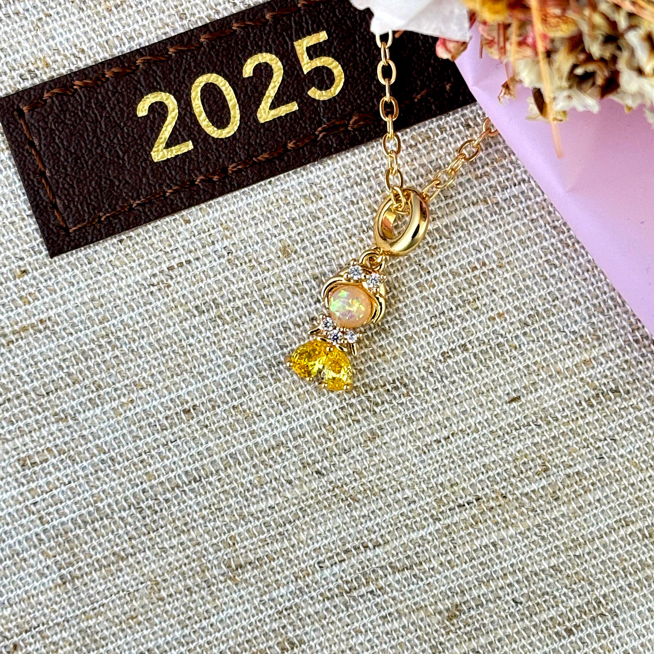 Aurora Inspired Fairy Tale Princess Necklace by Stella Amore