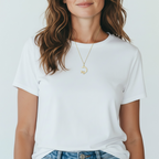 Roman Numeral Necklace – Clock Pendant Necklace in 14K Gold Vermeil • Dainty Gift for Her