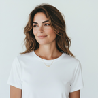 Cluster Smile Necklace by Stella Amoré • Dainty 14K Gold Pendant • Minimalist Layering Necklace • Bridesmaid Gift