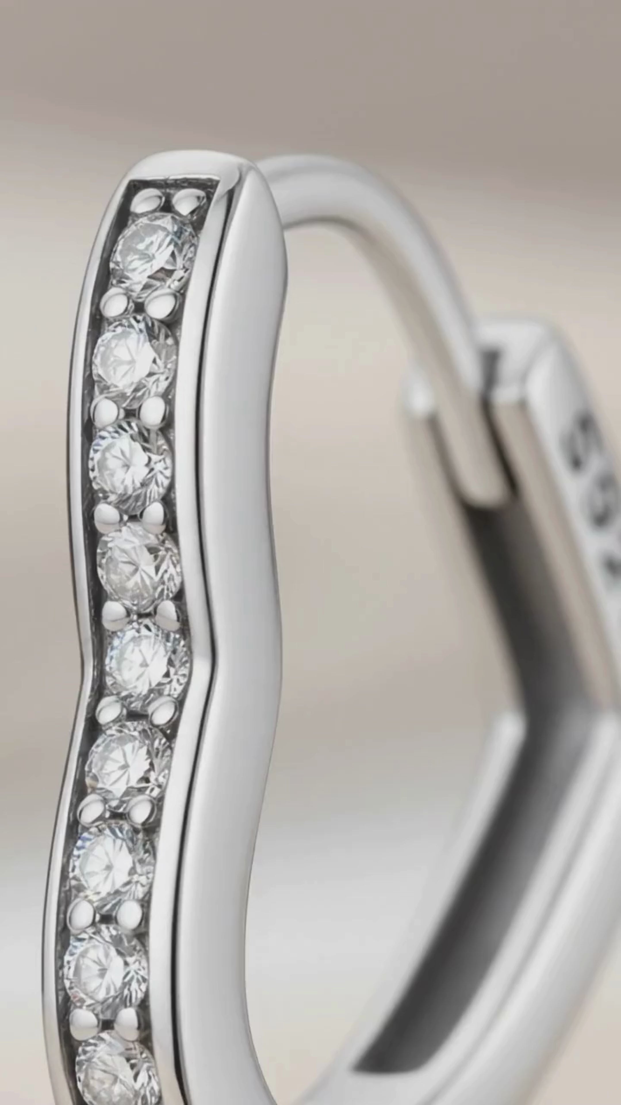 Dainty Heart Huggie Hoop Earrings | Gold & Silver Pavé Heart Huggies in Sterling Silver | CZ Heart Hoops | Tiny Everyday Jewelry